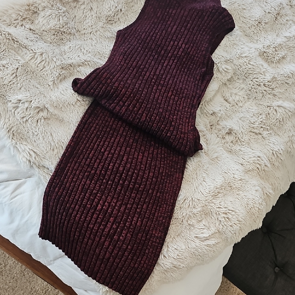 House of Harlow 1960 Burgundy Maxi Dress